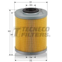 GS0480 TECNECO FILTERS Паливний фільтр