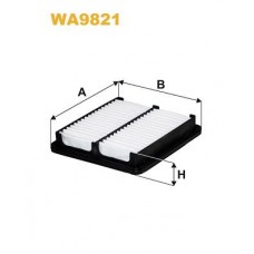 WA9821 WIX FILTERS Повітряний фільтр