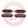 13046056282N-SET-MS MASTER-SPORT GERMANY Комплект гальмівних колодок дисковий гальм