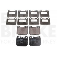 5502223350 EUROBRAKE КомплеК т гальмівних колодок, дискове гальмо