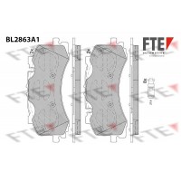 BL2863A1 FTE КомплеК т гальмівних колодок, дискове гальмо