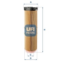27.B12.00 UFI Повітряний фільтр