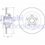 BG9134RSC DELPHI Гальмівний диск