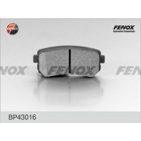 BP43016 FENOX Комплект гальмівних колодок дисковий гальм