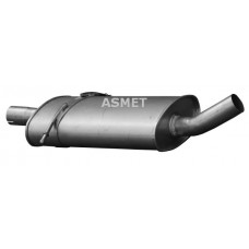 01.059 ASMET Середній глушник вихлопних газів
