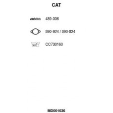 MD001036 FA1 Катализатор
