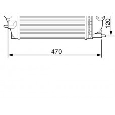 Интеркулер MAGNETI MARELLI 351319203540