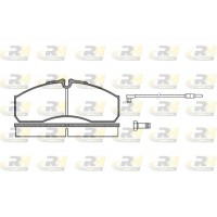 2651.12 ROADHOUSE Комплект гальмівних колодок дисковий гальм