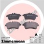 23881.200.1 ZIMMERMANN Комплект гальмівних колодок дисковий гальм