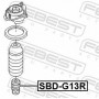 SBDG13R FEBEST Буфер амортизація