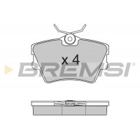 BP2724 BREMSI Комплект гальмівних колодок дисковий гальм