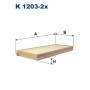 K 1203-2x FILTRON Фільтр повітря у внутрішньому просторі