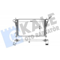 Интеркулер KALE OTO RADYATÖR 352405