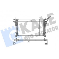 Интеркулер KALE OTO RADYATÖR 352405