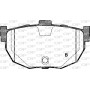 BPA0294.22 OPEN PARTS Комплект гальмівних колодок дисковий гальм