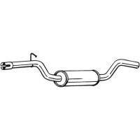 233-211 BOSAL Середній глушник вихлопних газів