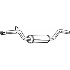 233-211 BOSAL Середній глушник вихлопних газів