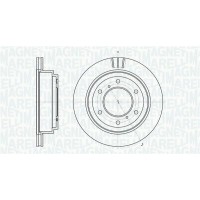 361302040642 MAGNETI MARELLI Гальмівний диск