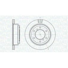 361302040642 MAGNETI MARELLI Гальмівний диск