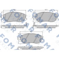 FO 847681 FOMAR Friction КомплеК т гальмівних колодок, дискове гальмо
