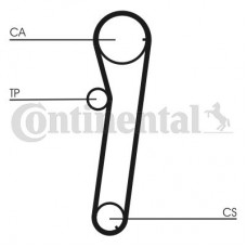 CT766 CONTINENTAL CTAM Зубчастий ремінь