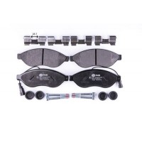 8DB 355 020-651 HELLA PAGID Комплект гальмівних колодок дисковий гальм