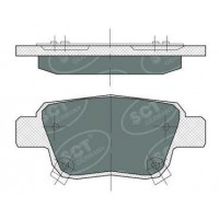 SP 369 PR SCT - MANNOL Комплект гальмівних колодок дисковий гальм