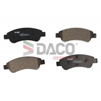 323741 DACO Germany Комплект гальмівних колодок дисковий гальм