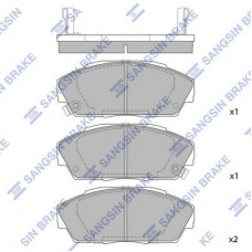 SP1473 Hi-Q Комплект гальмівних колодок дисковий гальм