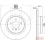 DP-0114C JAPANPARTS Гальмівний диск