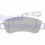 LP3153 DELPHI Комплект гальмівних колодок дисковий гальм