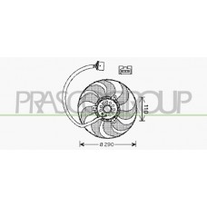 AD200F007 PRASCO Вентилятор охолодження двигуна