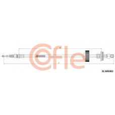 1E.ME002 COFLE Тросик, cтояночный тормоз