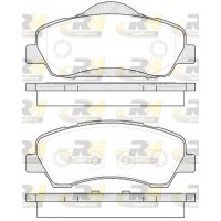 21530.00 ROADHOUSE Комплект гальмівних колодок дисковий гальм
