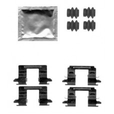 8DZ 355 205-201 HELLA Комплектуючі колодки дискового гальма