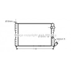 CNA2037 AVA QUALITY COOLING Радіатор охолодження двигуна