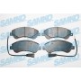 5SP1259 SAMKO Комплект гальмівних колодок дисковий гальм