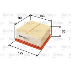 585160 VALEO Повітряний фільтр