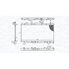 350213201100 MAGNETI MARELLI Радіатор охолодження двигуна