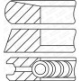 08-435200-00 GOETZE ENGINE Комплект поршневих кілець