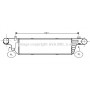 Интеркулер AVA QUALITY COOLING MSA4320