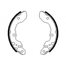 KBS-8920 KAVO PARTS Комплект гальмівних колодок