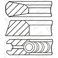 WG1187877 WILMINK GROUP Комплект поршневих кілець