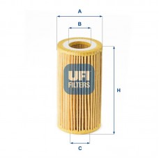 25.180.00 UFI Масляний фільтр