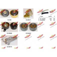 04.5266C AUTOKIT Комплект ременя ГРМ