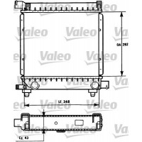 731172 VALEO Радіатор охолодження двигуна