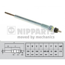 J5710302 NIPPARTS Свічка розжарювання