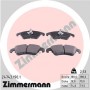 24743.190.1 ZIMMERMANN Комплект гальмівних колодок дисковий гальм