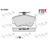 BL1268A1 FTE Комплект гальмівних колодок дисковий гальм