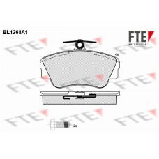 BL1268A1 FTE Комплект гальмівних колодок дисковий гальм